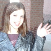 Hannah Poole Teenage girl with shoulder-length dark hair